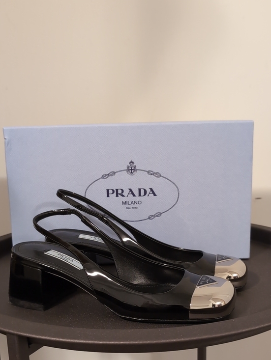 Prada Shoes - Prada Black Patent Leather Women's Shoes